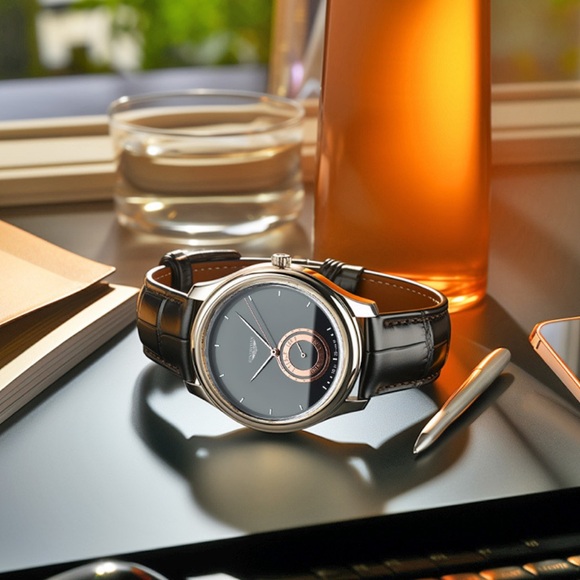 Elegant Black and Silver Watch - Picture 5 of 5